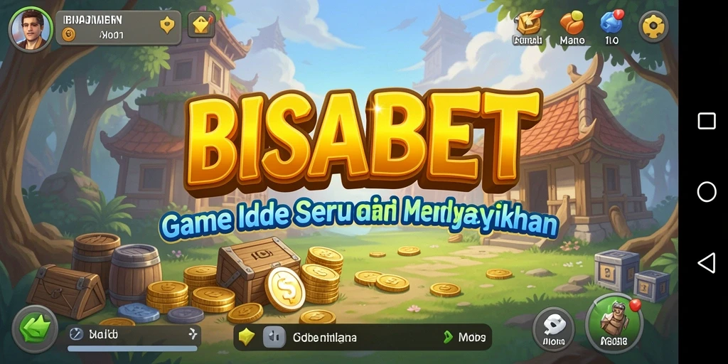 Menampilkan gameplay menarik dari BISABET dengan elemen Idle.