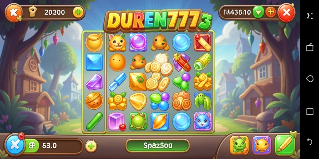Tampilan gameplay seru dan penuh tantangan di DUREN777.