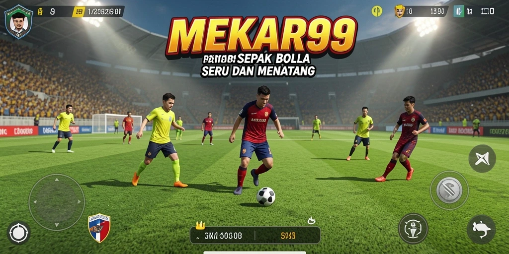 Tampilan gameplay MEKAR99 yang memukau dan mendebarkan.
