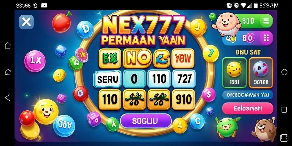 Gameplay Bingo yang menarik dan menegangkan di NEX777.