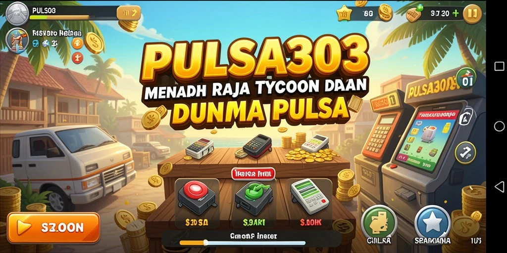 Tampilan menarik dalam gameplay PULSA303 yang menggambarkan dunia Tycoon.